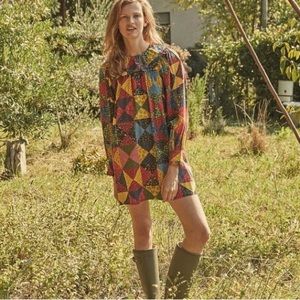 Doen Patchwork Dress XS